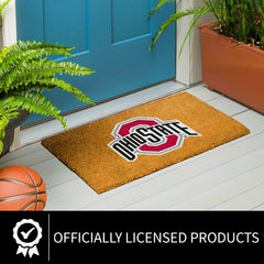 Coir Mat, 16"x28", Ohio State University - Collegiate
