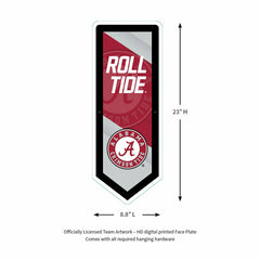 LED Wall Decor, Pennant, University of Alabama - Collegiate Home