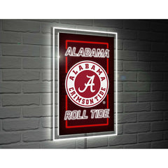 University of Alabama College Rectangle Neolite LED Decor - Collegiate Home