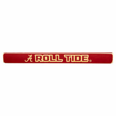 University of Alabama Engraved Wood Sign, 1.5" x 18" - Collegiate Home