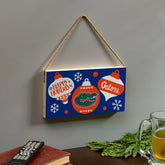 University of Florida Holiday Wood Wall Sign, 6x11 - Collegiate Home