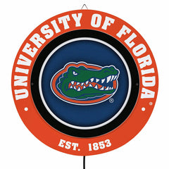 University of Florida, Metal Lite, Round - Collegiate