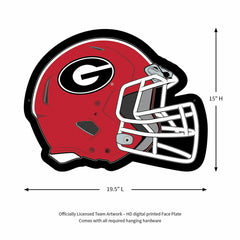 LED Wall Decor, Helmet, University of Georgia - Collegiate Home