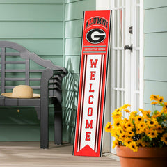 University of Georgia Alumni Single Sided Large Leaner, 46" - Collegiate Home