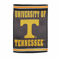 Embossed Suede Flag, House Size, University of Tennessee - Collegiate Home