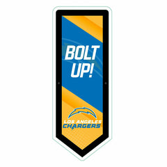 LED Wall Decor, Pennant, Los Angeles Chargers - Home