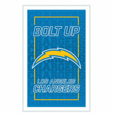 Los Angeles Chargers NFL Football Rectangle Neolite LED Decor - Home