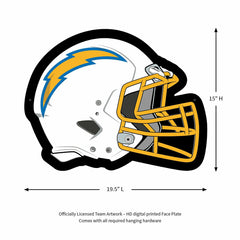 LED Wall Decor, Helmet, Los Angeles Chargers - Home