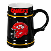 Kansas City Chiefs Ceramic Stein Cup, 24oz - Home