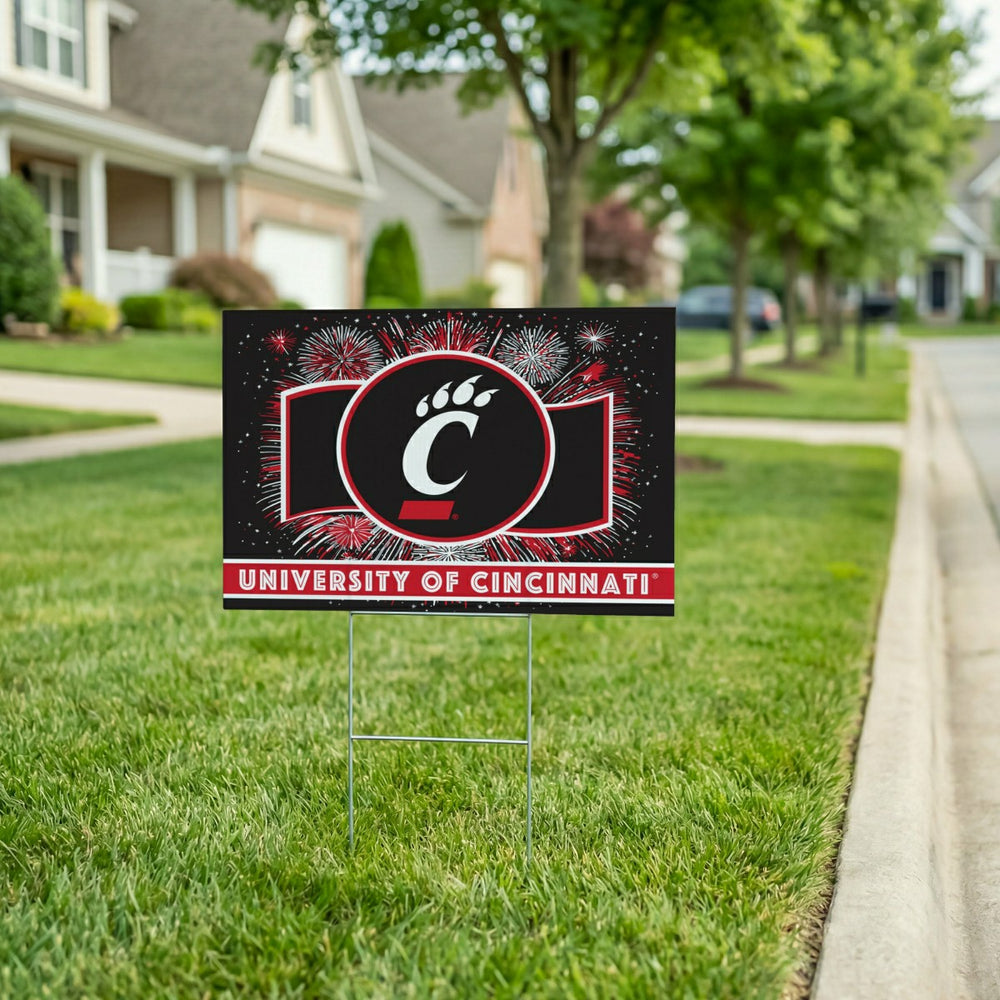 University of Cincinnati Yard Sign, Patriotic - Home
