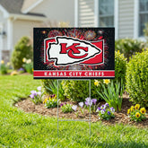 Kansas City Chiefs Yard Sign, Patriotic - Home