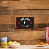 University of Cincinnati Wood Wall Sign, 6x11 - Home