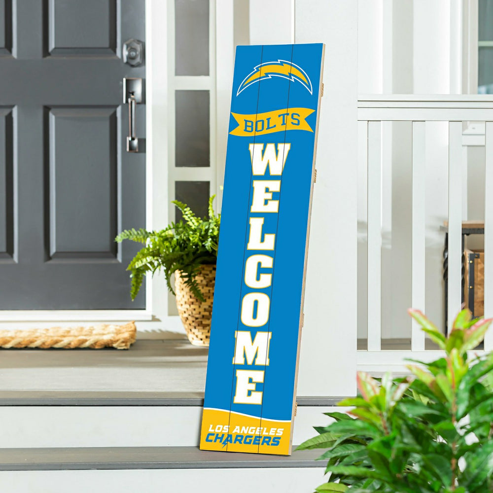 Los Angeles Chargers Large Single Sided Leaner, 46" - Home