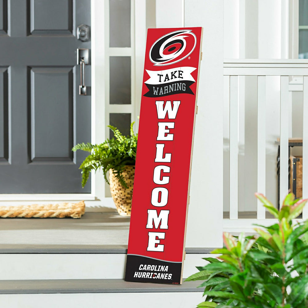 Carolina Hurricanes Large Single Sided Leaner, 46" - Home