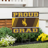 University of Wyoming Coroplast Yard Sign Graduate - Home