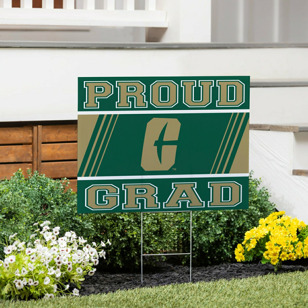 University of North Carolina/Charlotte Coroplast Yard Sign Graduate - Home
