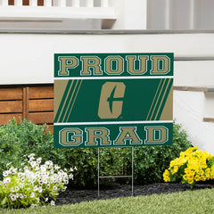 University of North Carolina/Charlotte Coroplast Yard Sign Graduate - Home