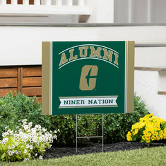 University of North Carolina/Charlotte Coroplast Yard Sign Alumni - Home