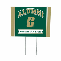 University of North Carolina/Charlotte Coroplast Yard Sign Alumni - Home