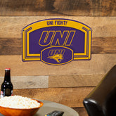 University of Northern Iowa USA Embossed Steel Wall Sign, 11" x 17" - Home