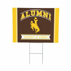 University of Wyoming Coroplast Yard Sign Alumni - Home