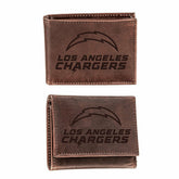 Los Angeles Chargers, Bi-Fold and Tri-Fold Wallet Gift Set, Brown - Home