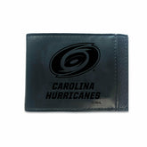 Front Pocket Wallet w/ RFID Blocking, Carolina Hurricanes, Black - Home