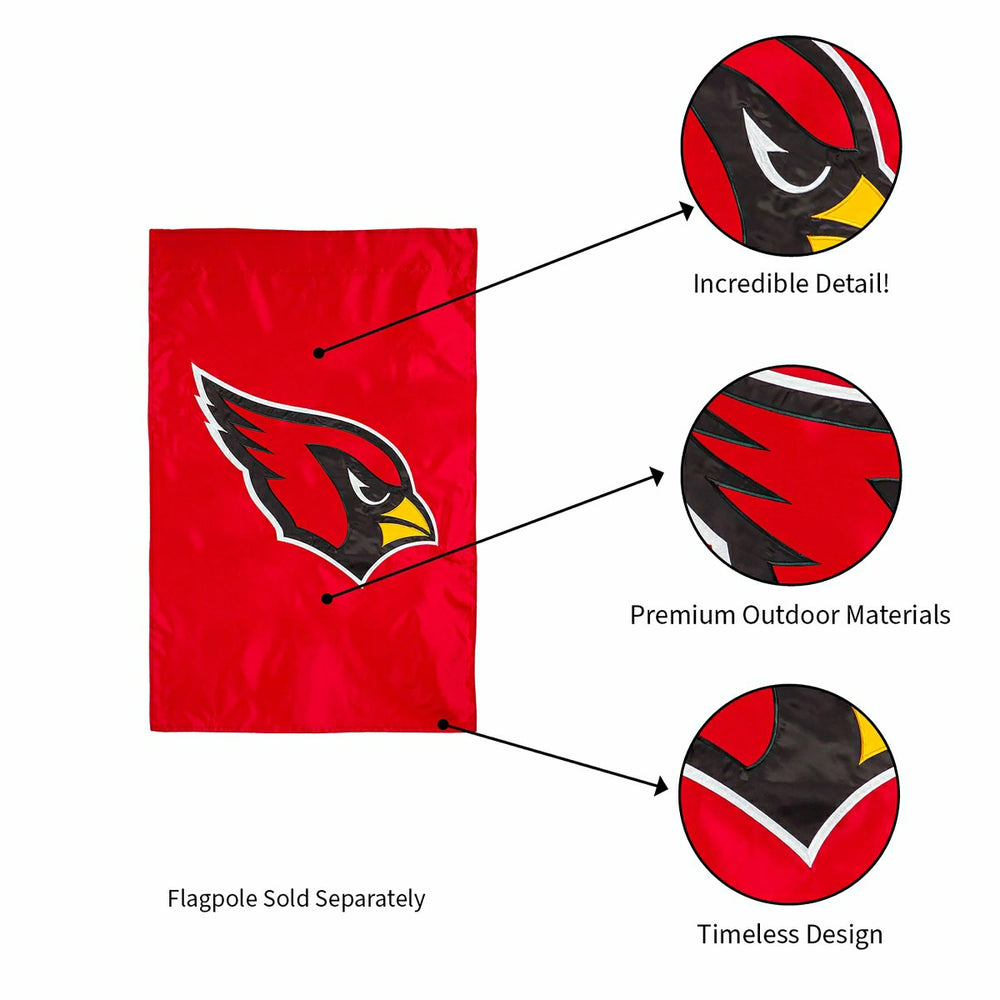 Applique Flag, Reg, Arizona Cardinals - NFL Home