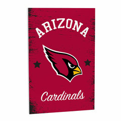 Arizona Cardinals Wood Wall Sign, 16x24 - NFL Home