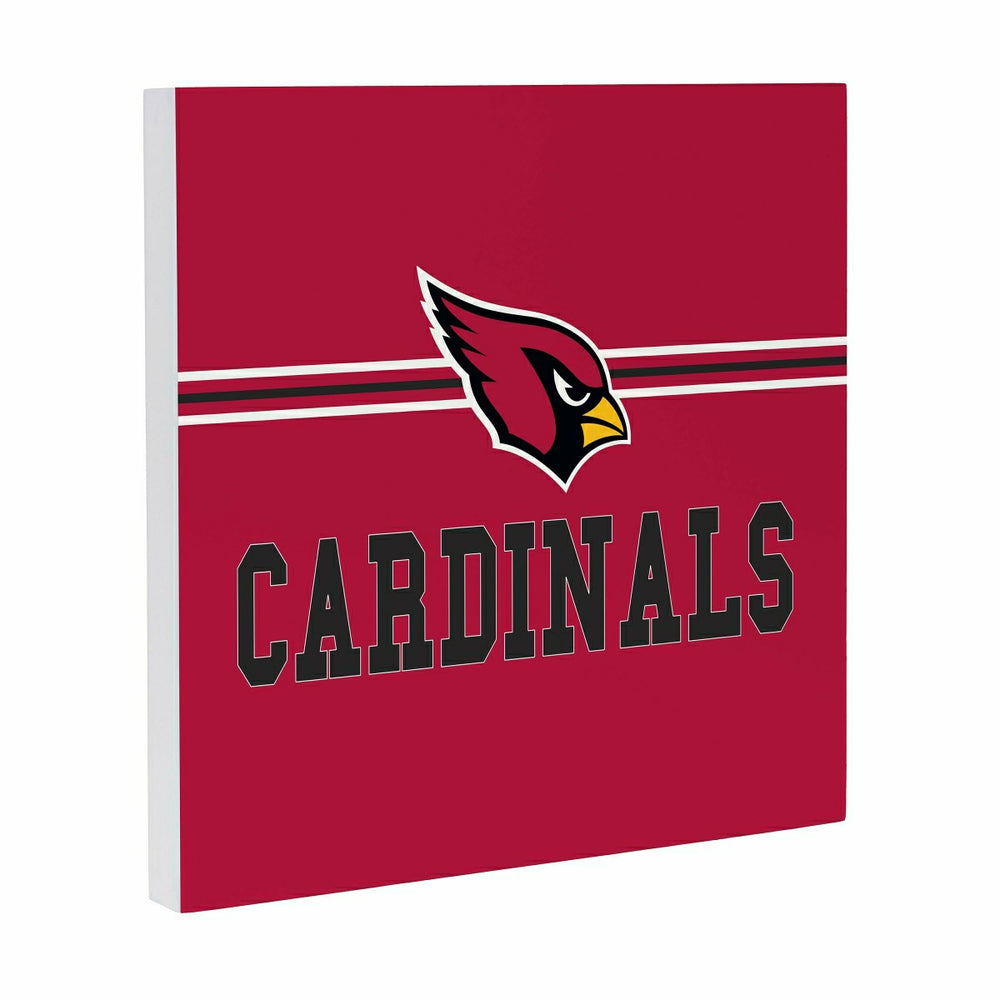 Arizona Cardinals Wood Wall Sign, 12x12 - NFL Home