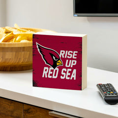 Arizona Cardinals Plock, Down Home Fans, 6x6 - NFL Home