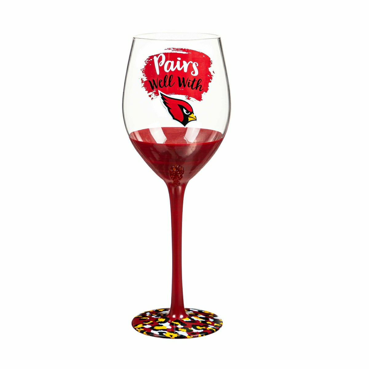 Arizona Cardinals, 17oz Boxed Stemware - NFL Home