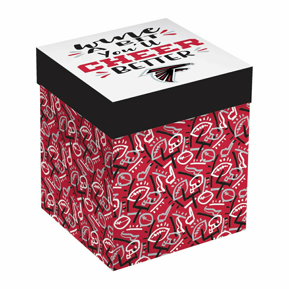 Atlanta Falcons, 17oz Boxed Stemless Wine - NFL Home