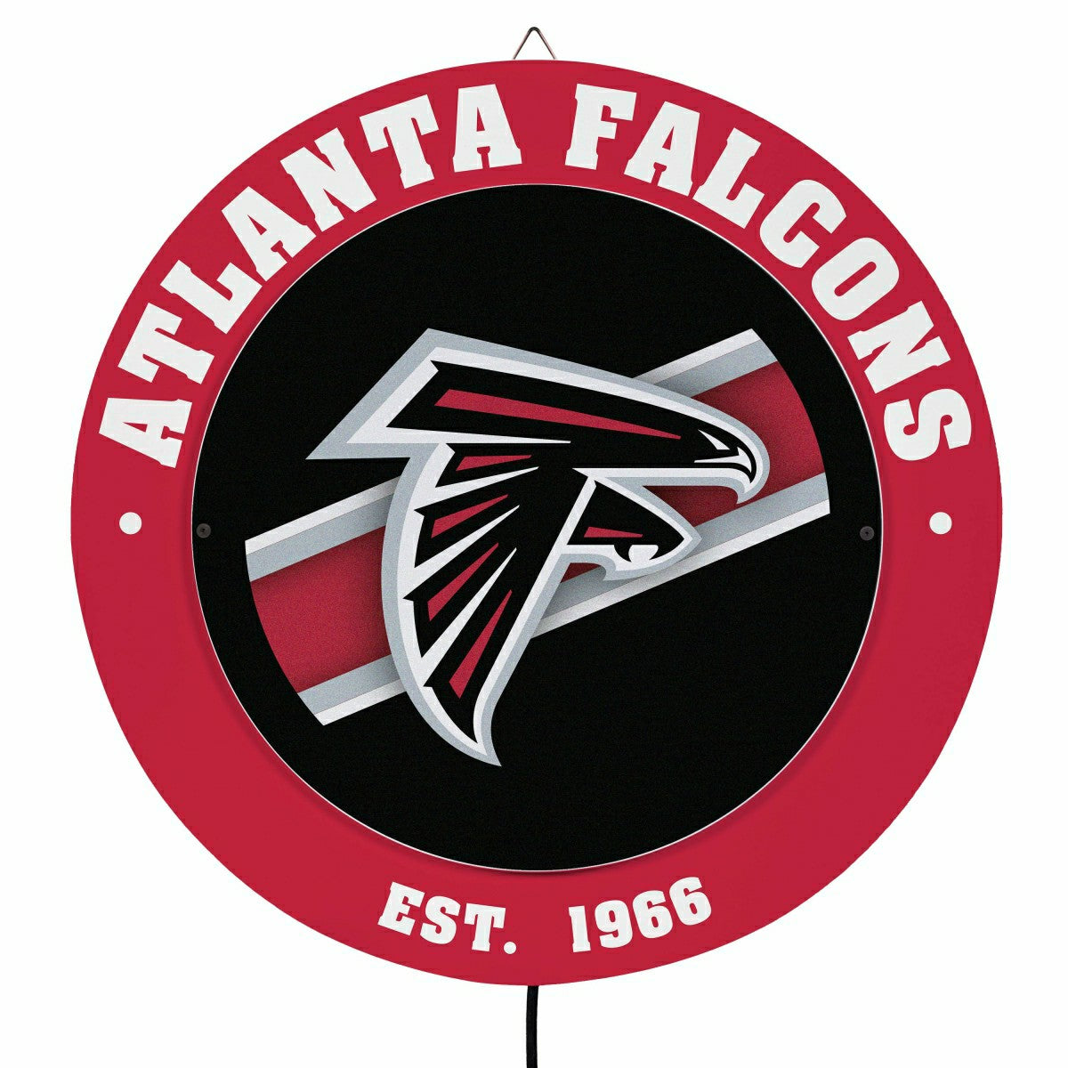 Atlanta Falcons, Metal Lite, Round - NFL