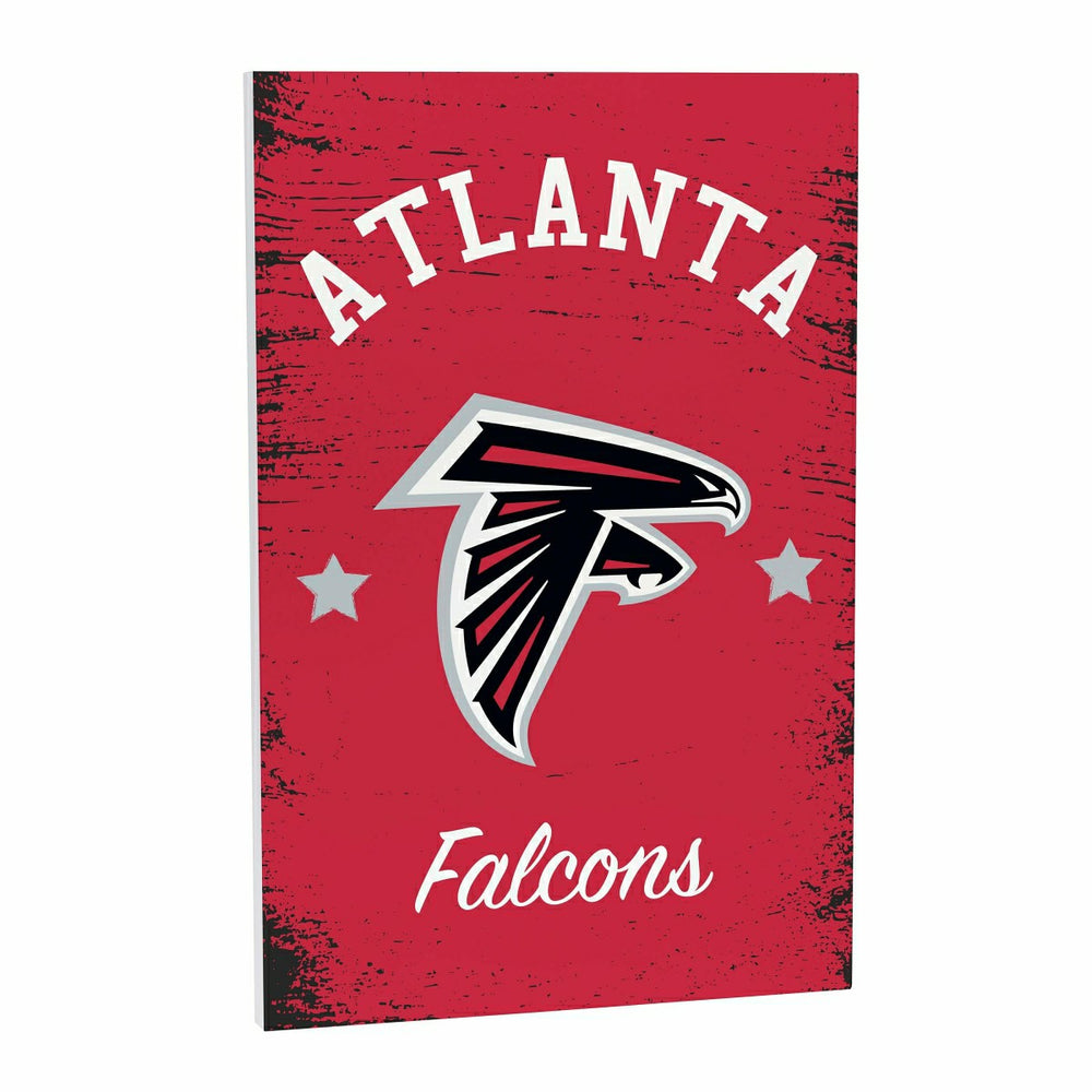 Atlanta Falcons Wood Wall Sign, 16x24 - NFL Home