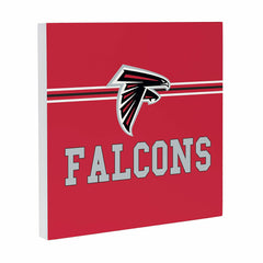 Atlanta Falcons Wood Wall Sign, 12x12 - NFL Home