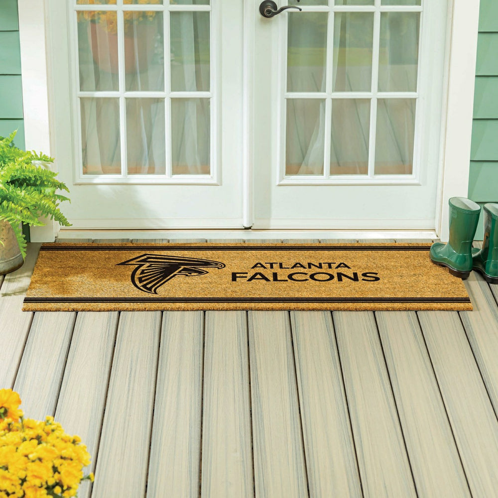 Atlanta Falcons Extra Large One Color Coir Mat, 60"x24" - NFL