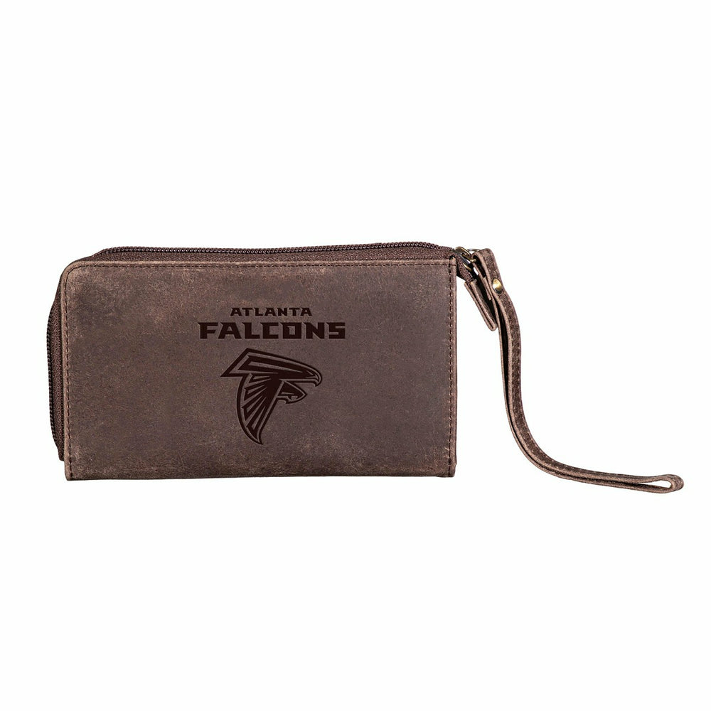 Wristlet Wallet, Brown, Atlanta Falcons - NFL Home
