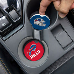 Buffalo Bills Car Coaster Set, 2pc - NFL