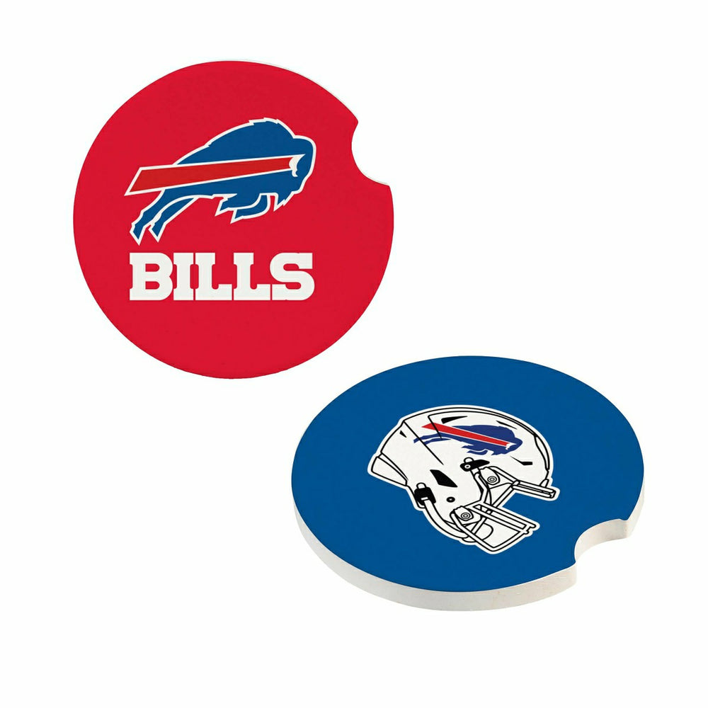 Buffalo Bills Car Coaster Set, 2pc - NFL