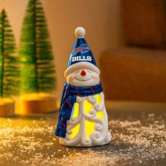 Buffalo Bills Snowman LED Statuary, 8" - NFL Home