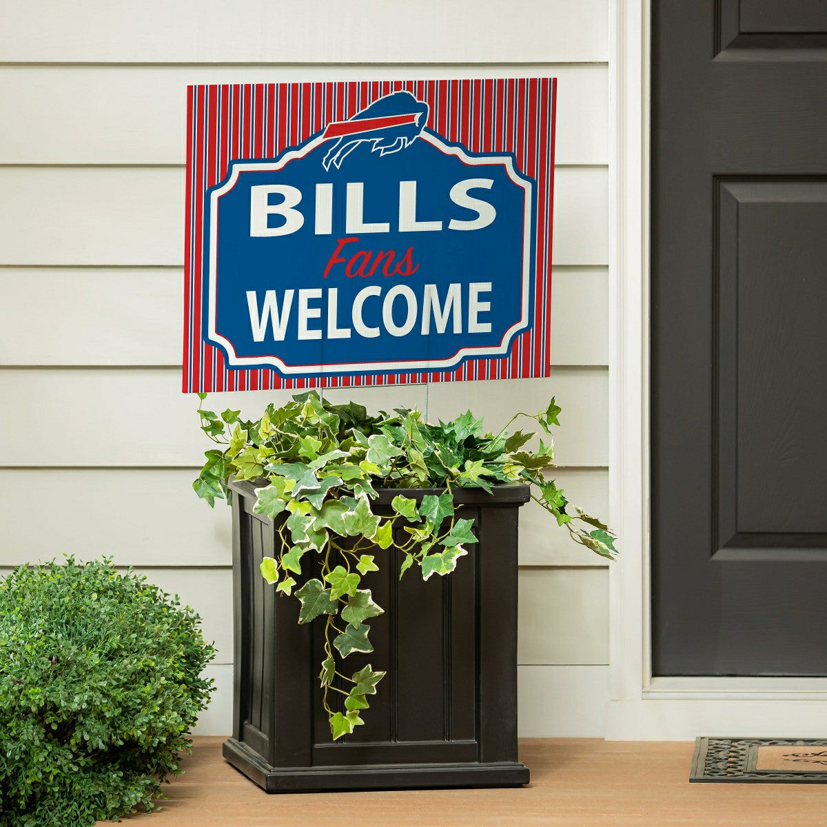 Buffalo Bills Coroplast Yard Sign, "Fans Welcome" - NFL Home