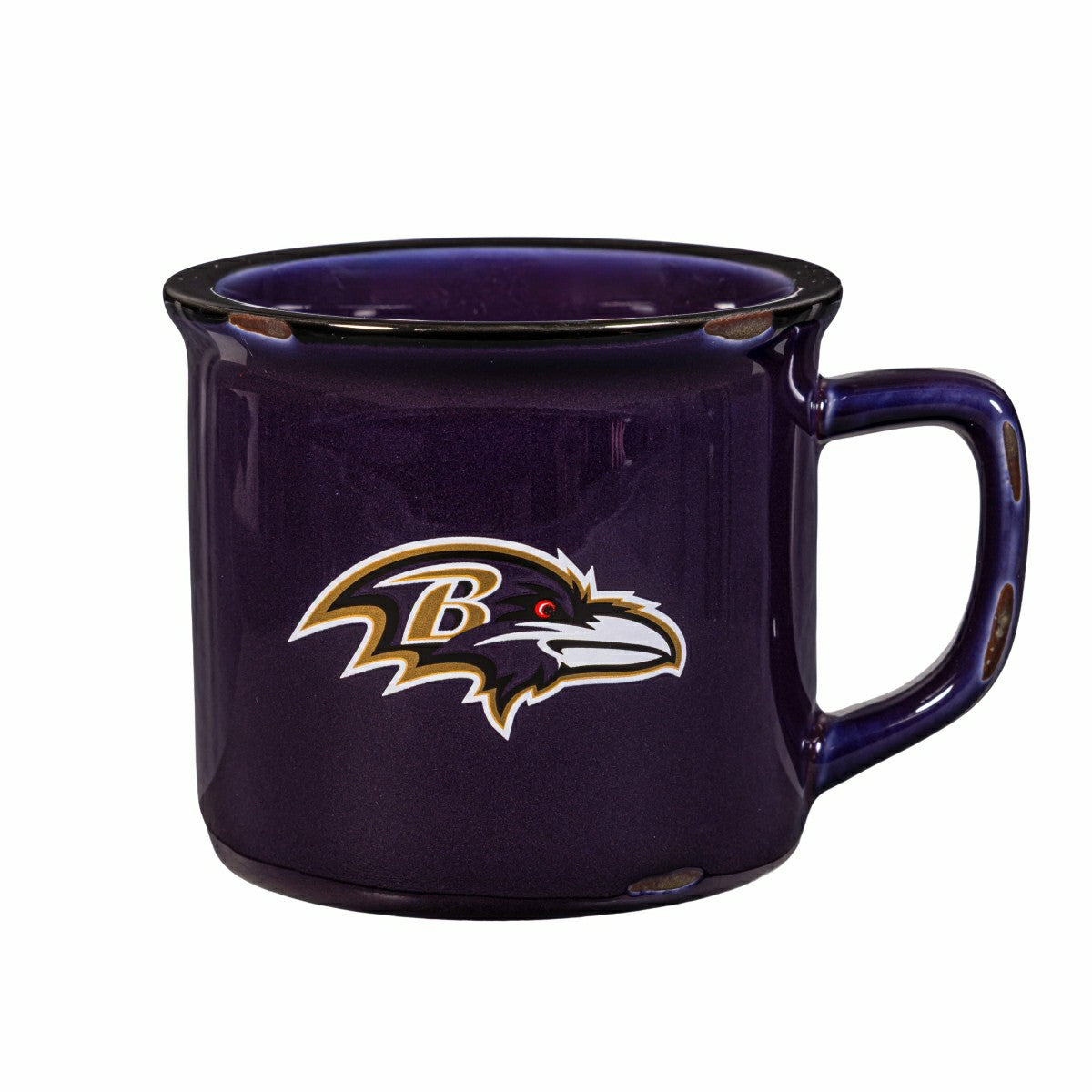 Baltimore Ravens Ceramic Camp Cup with Enamel Finish, 14oz - NFL