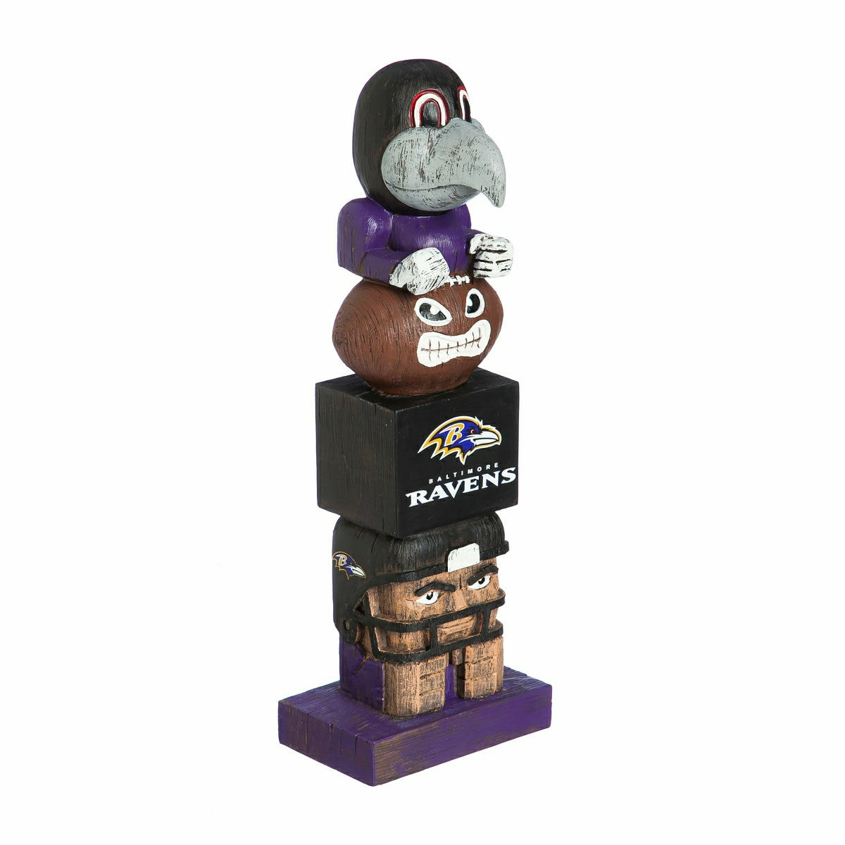 Baltimore Ravens Tiki Team Totem Garden Statue - NFL Home