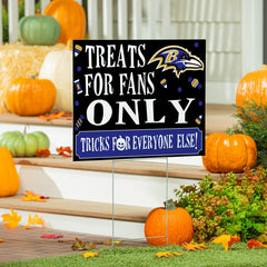 Baltimore Ravens Yard Sign, Halloween Treats for Fans - NFL Home