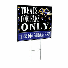 Baltimore Ravens Yard Sign, Halloween Treats for Fans - NFL Home
