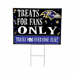 Baltimore Ravens Yard Sign, Halloween Treats for Fans - NFL Home