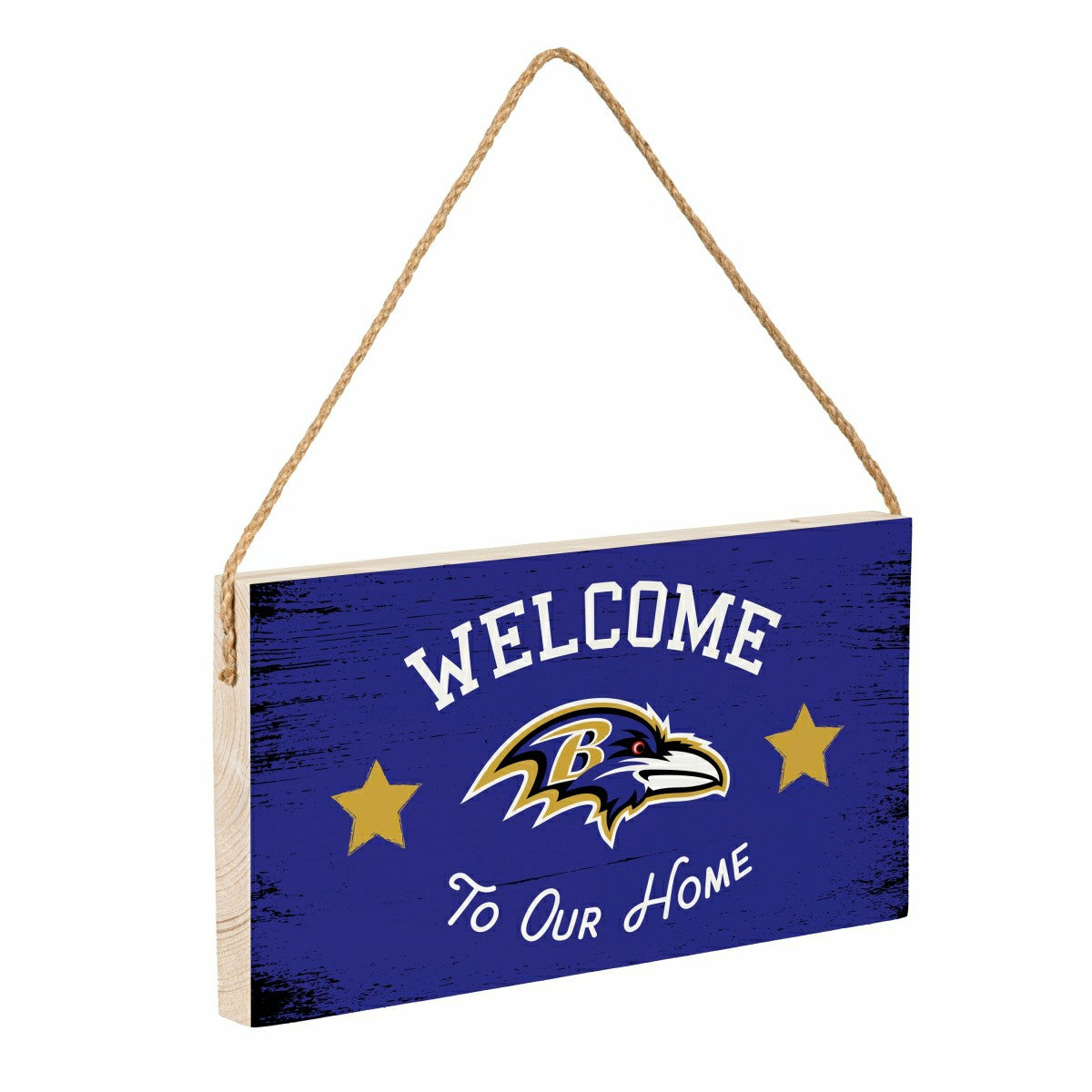 Baltimore Ravens Wood Wall Sign, 6x11 - NFL Home