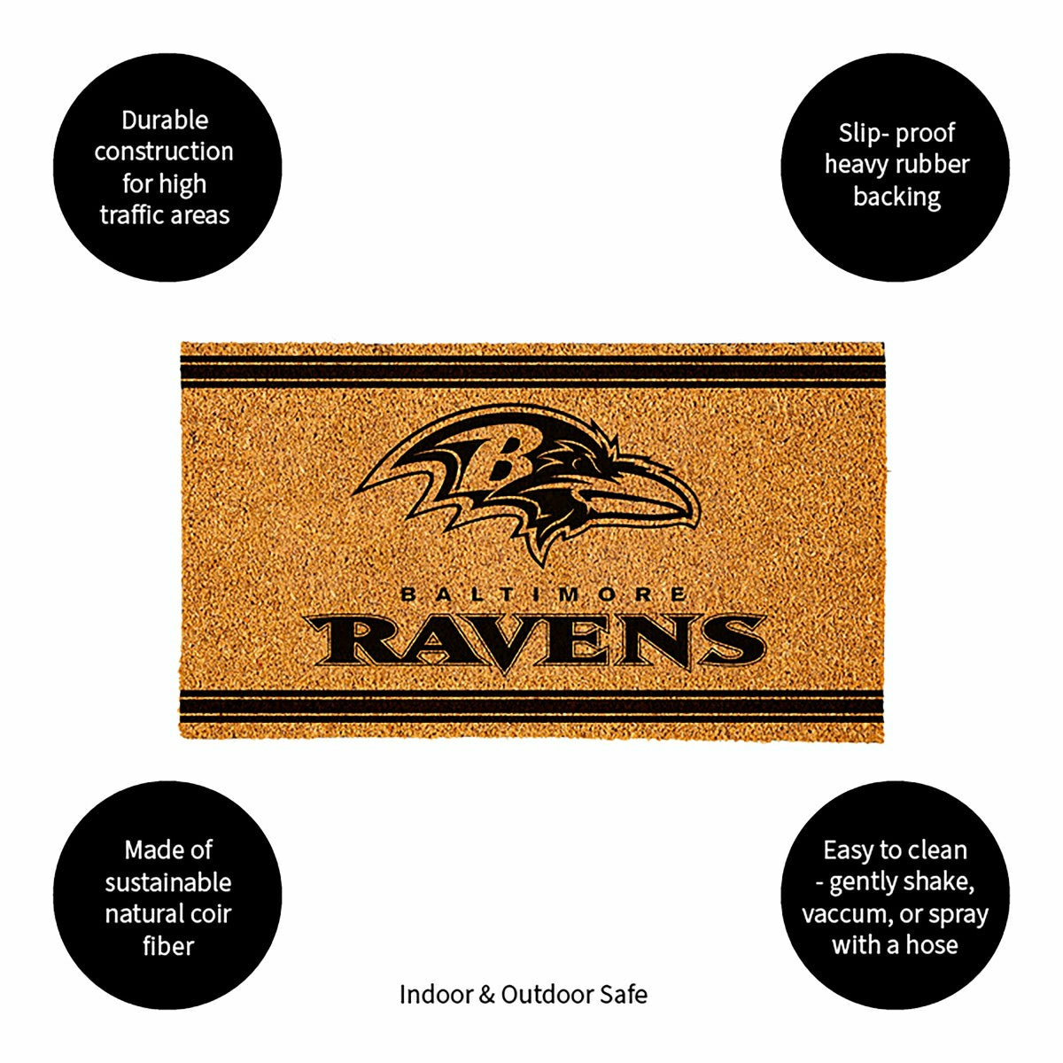 Baltimore Ravens, Coir Mat 1C - NFL