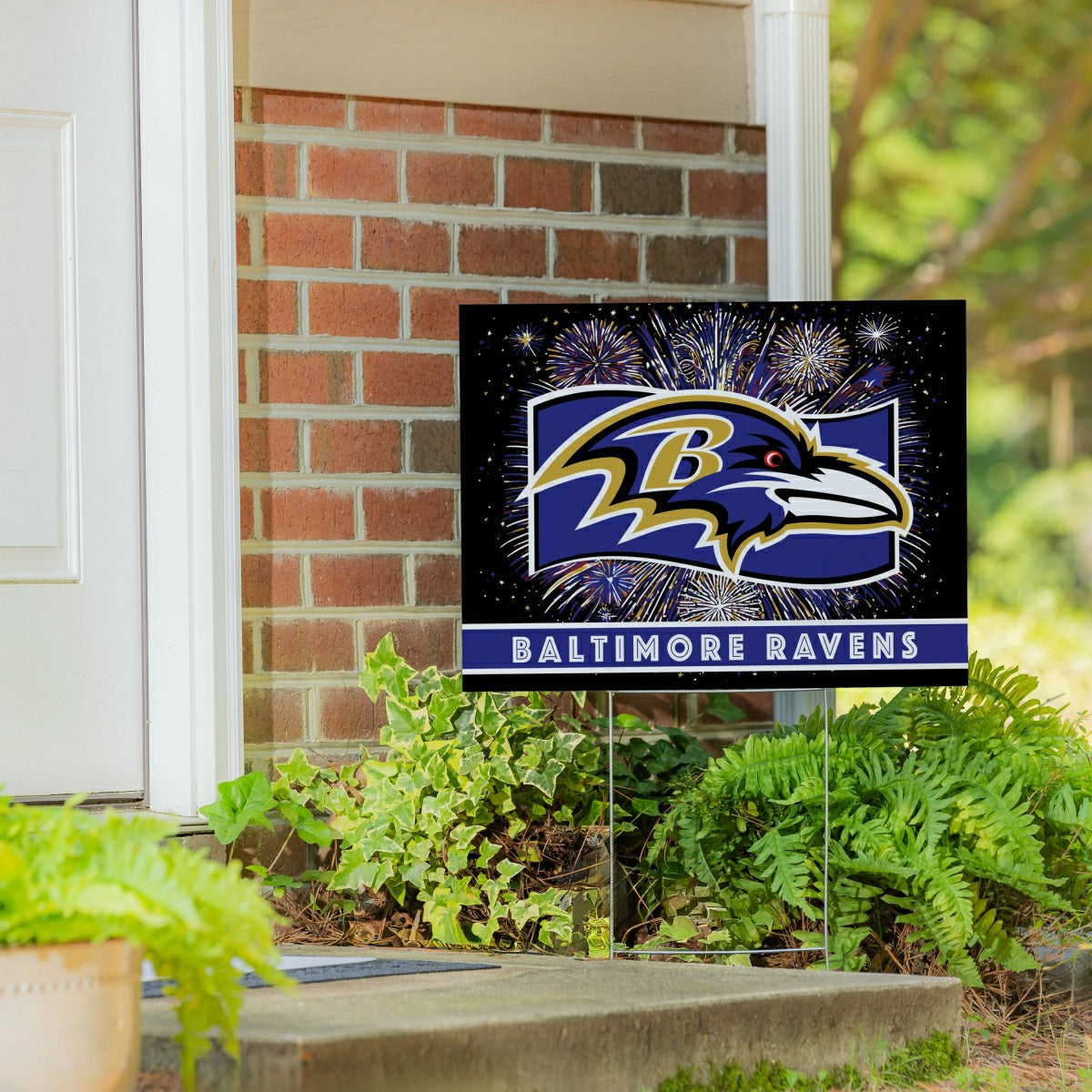 Baltimore Ravens Yard Sign, Patriotic - NFL Home